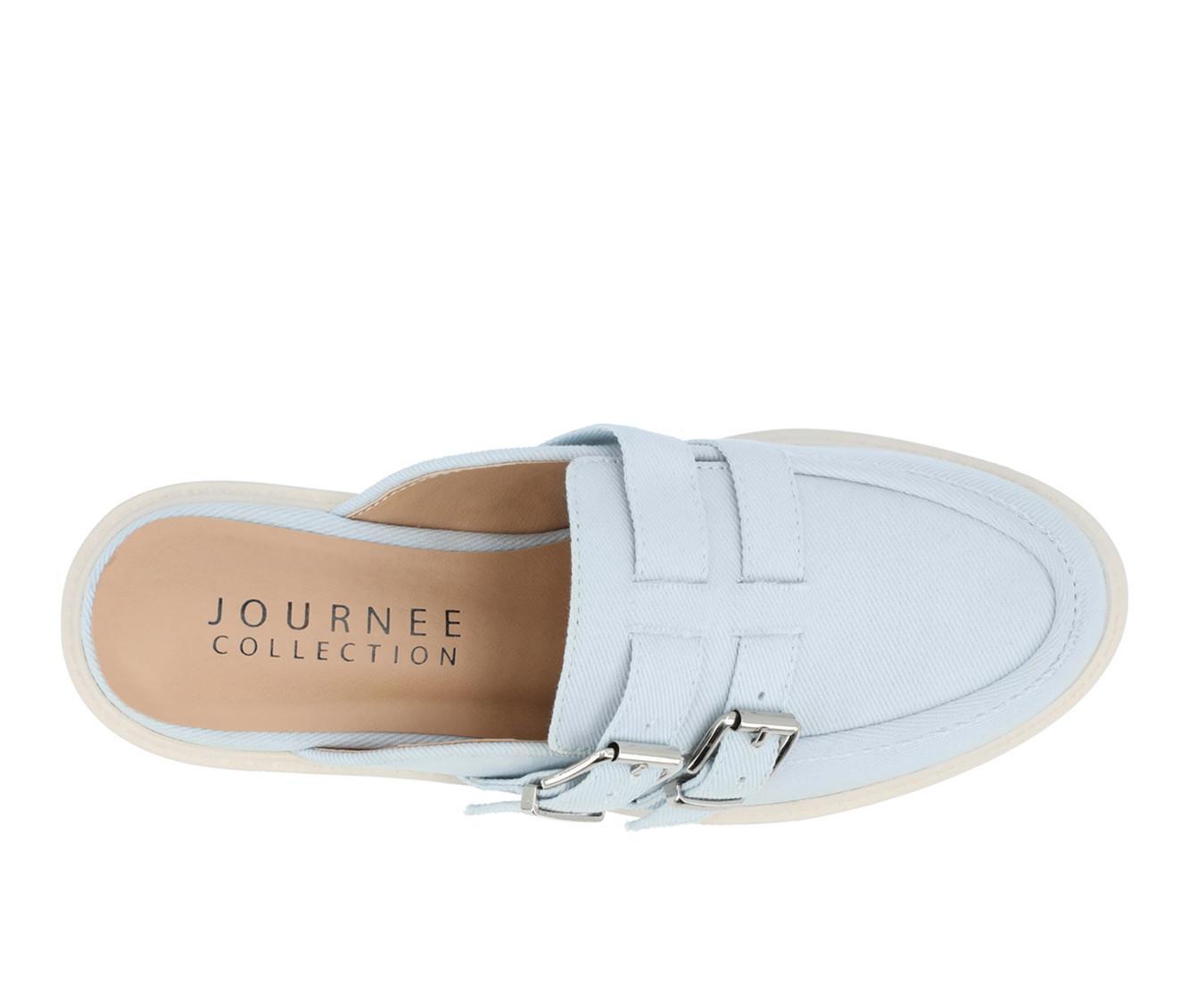 Women's Journee Collection Brydie Platform Heeled Mules Product Image