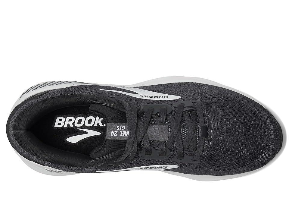 Brooks Ariel GTS 24 (EbonyWhite) Women's Running Shoes Product Image