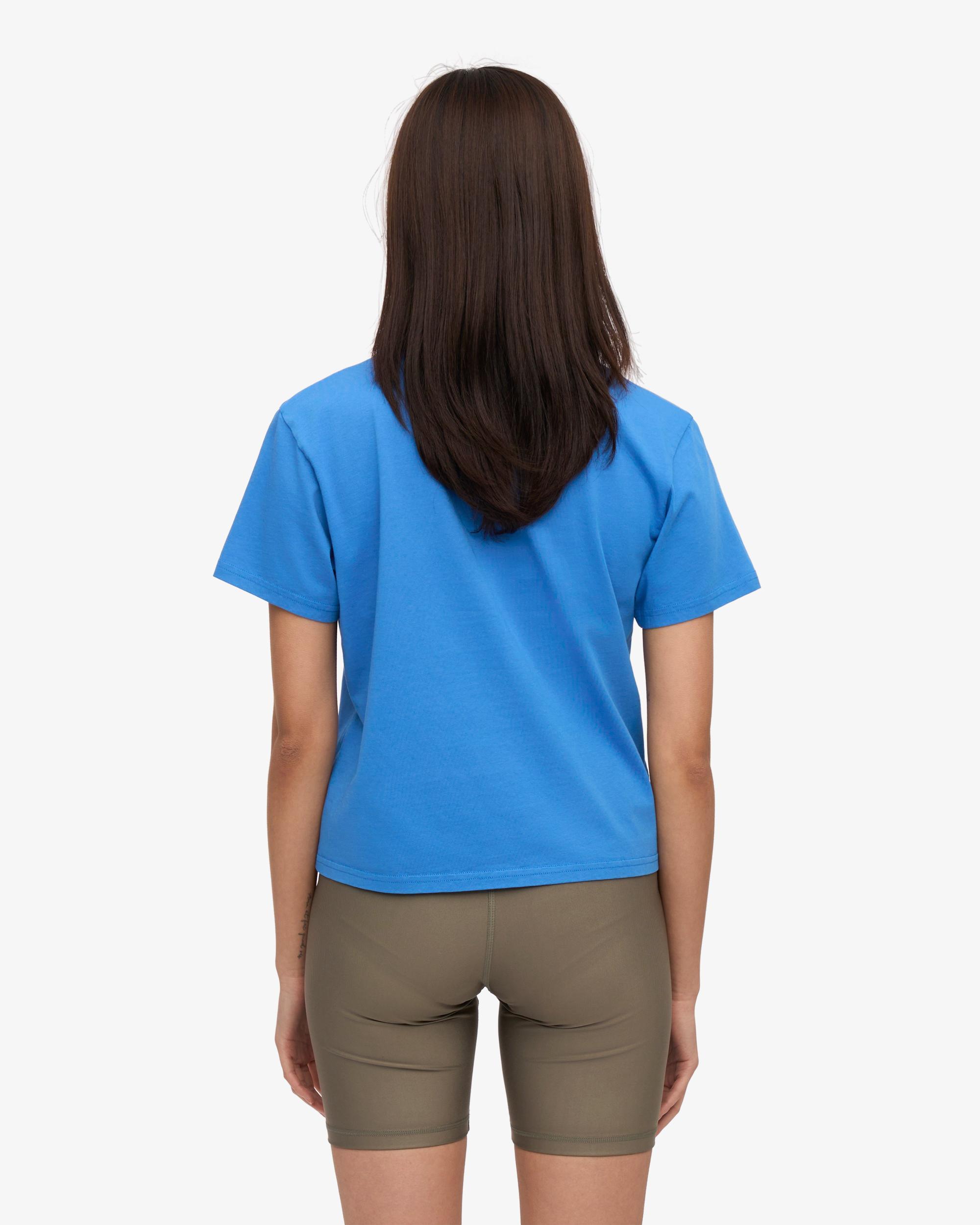 Organic Boxy Crop Tee - Lava Grey Product Image