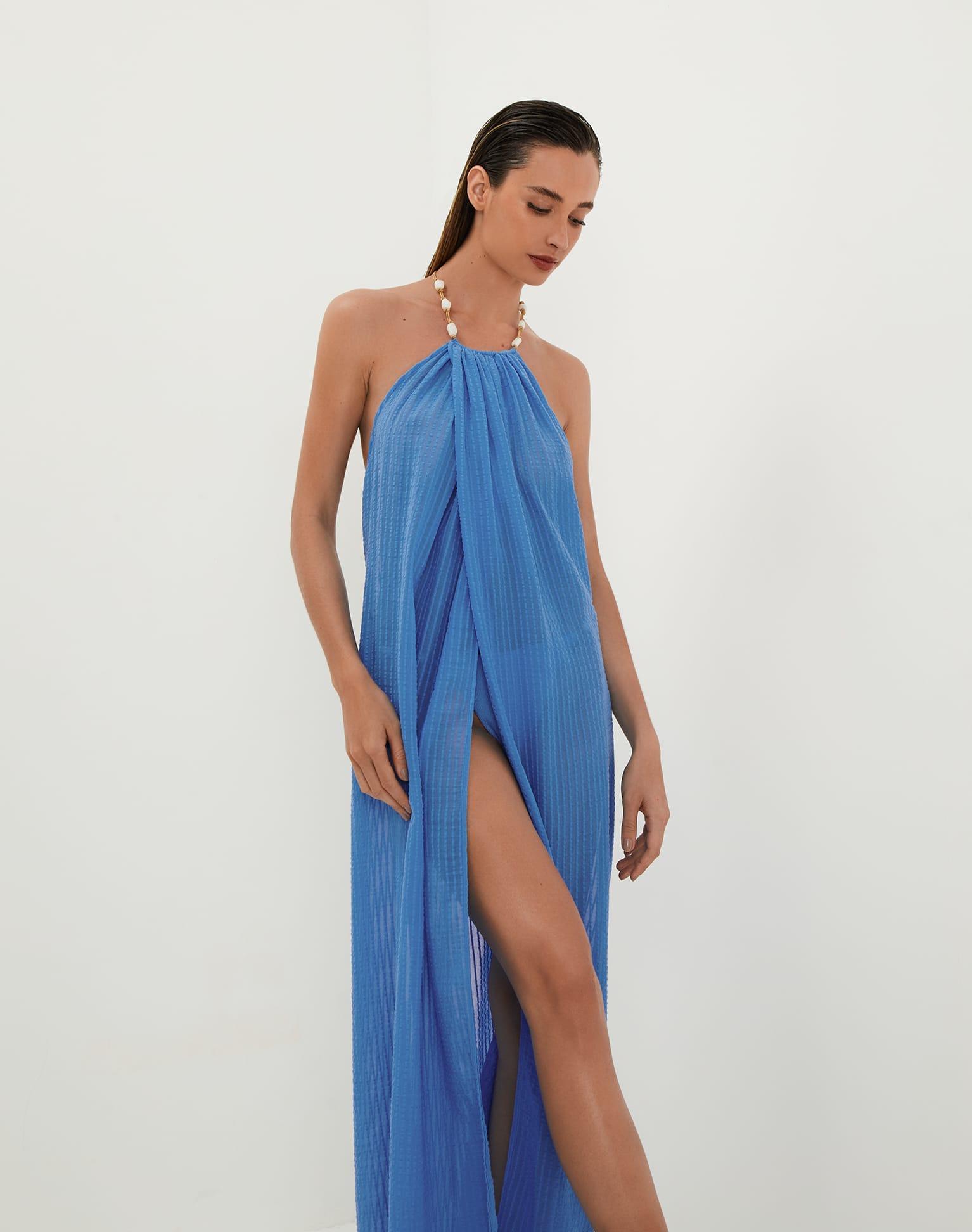 Cloe Long Cover Up - Beach Front Product Image