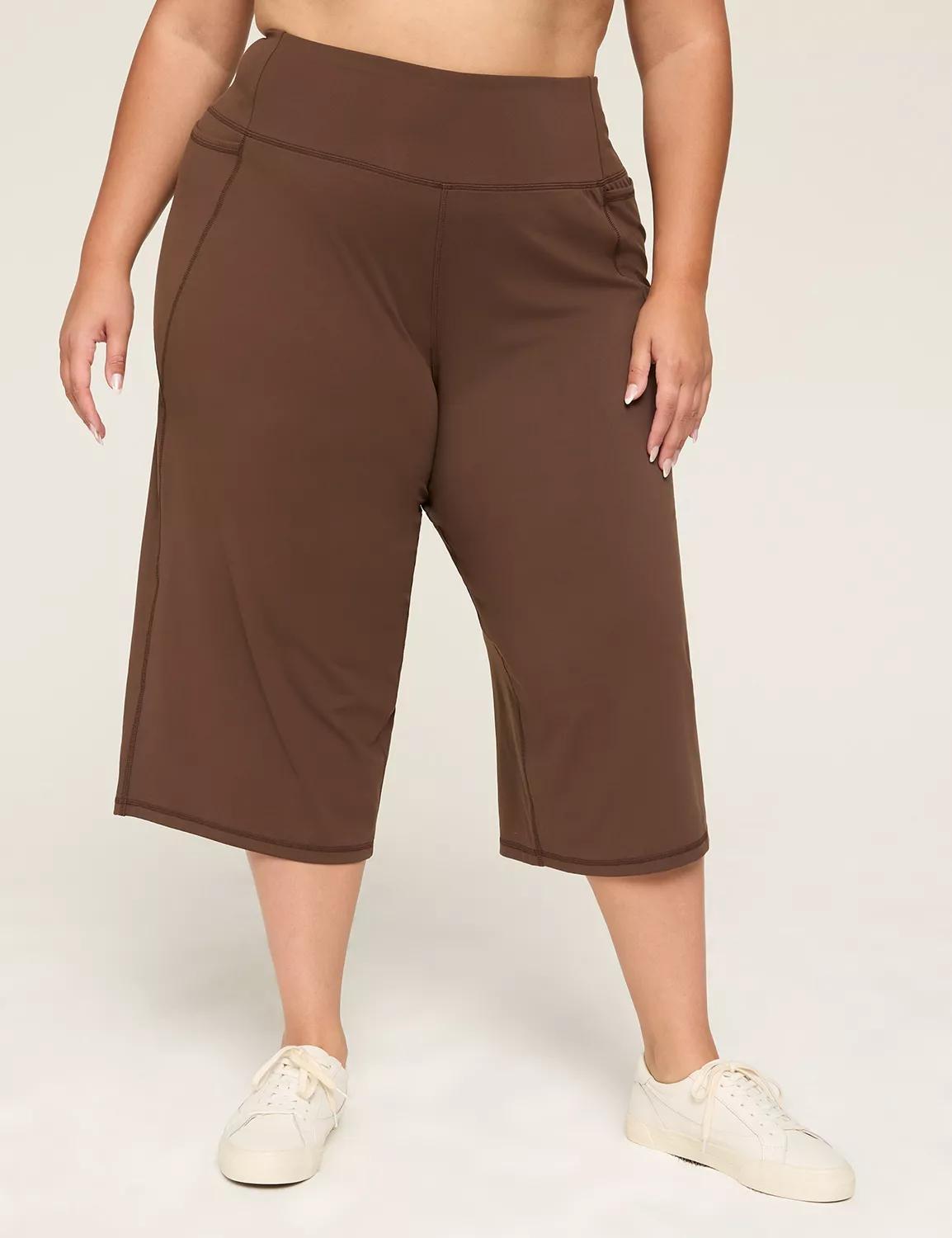 LIVI High-Rise LIVI Soft Wide Leg Crop Pant Product Image