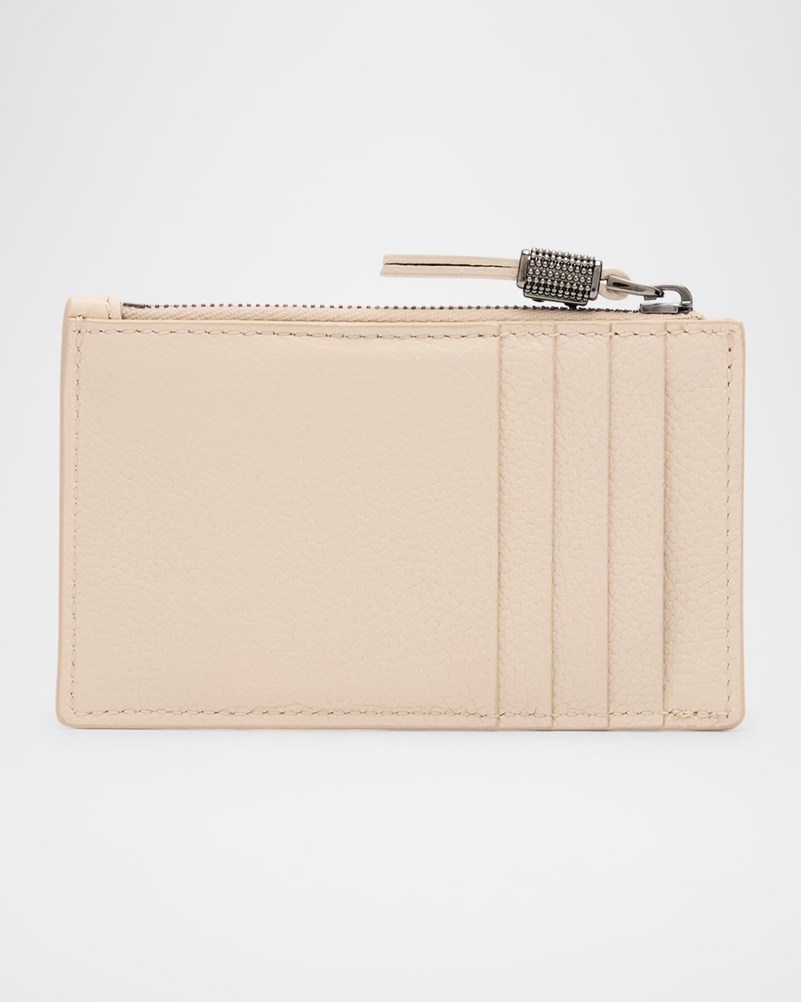 Monili Leather Zip Wallet  Product Image