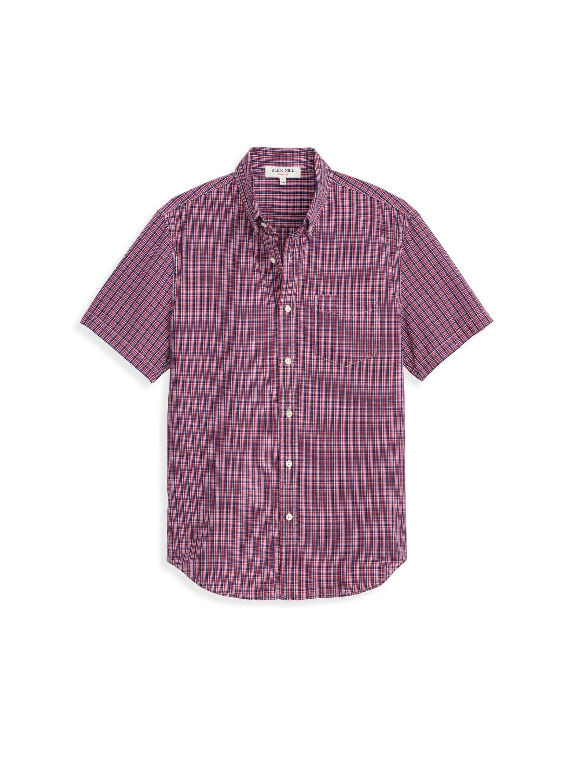 Short Sleeve Mill Shirt In Madras Product Image