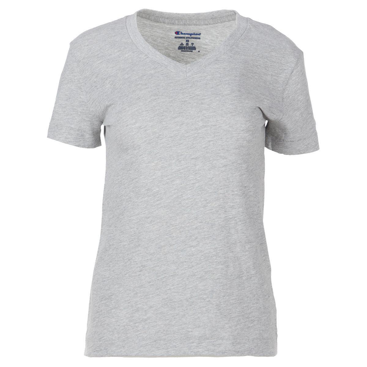 Champion Women's University II Short Sleeve V-Neck Tee Product Image