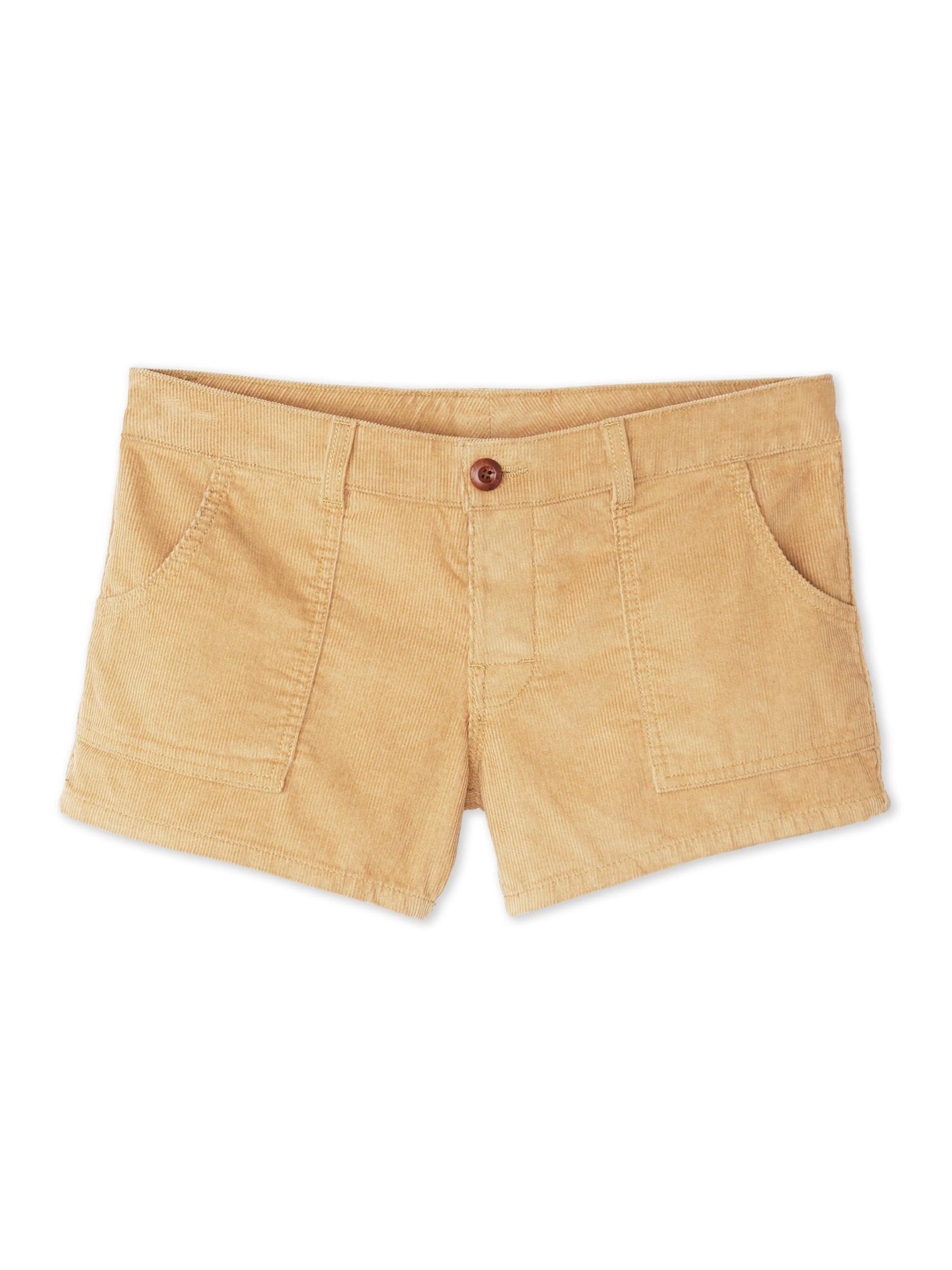 Women's Classic Corduroy Shorts - Light Blue Female Product Image