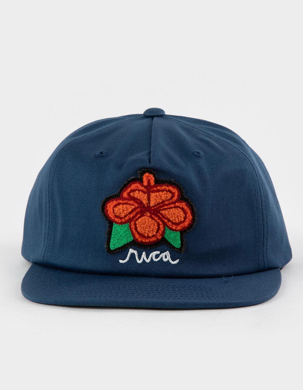 RVCA Oblow Snapback Hat - NAVY Product Image