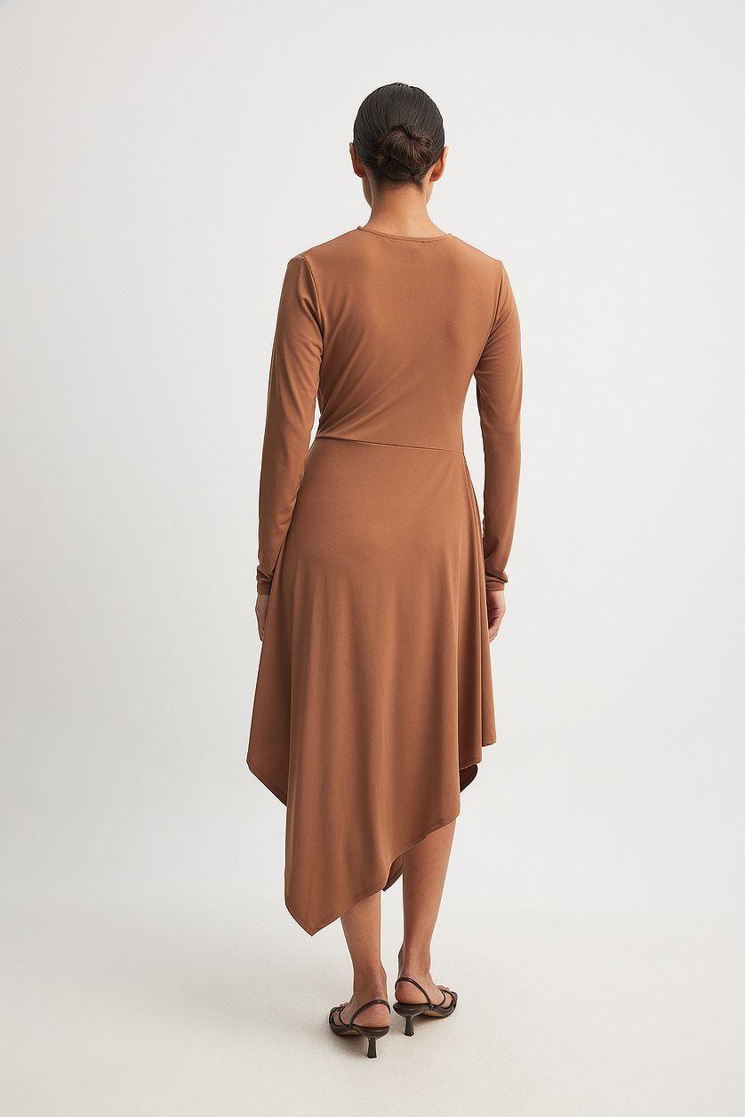 Draped Midi Dress Product Image