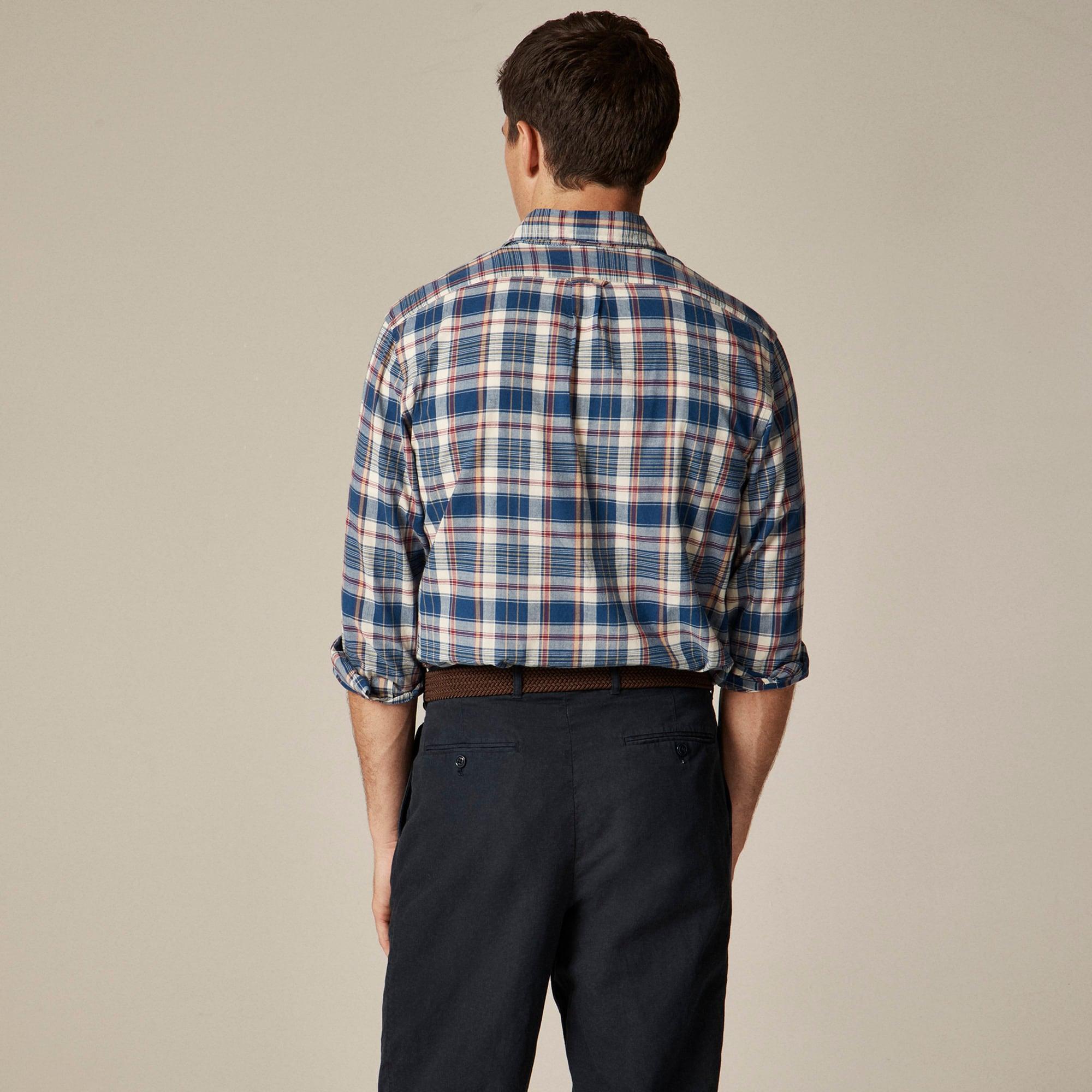 Two-pocket workshirt in Indian madras Product Image