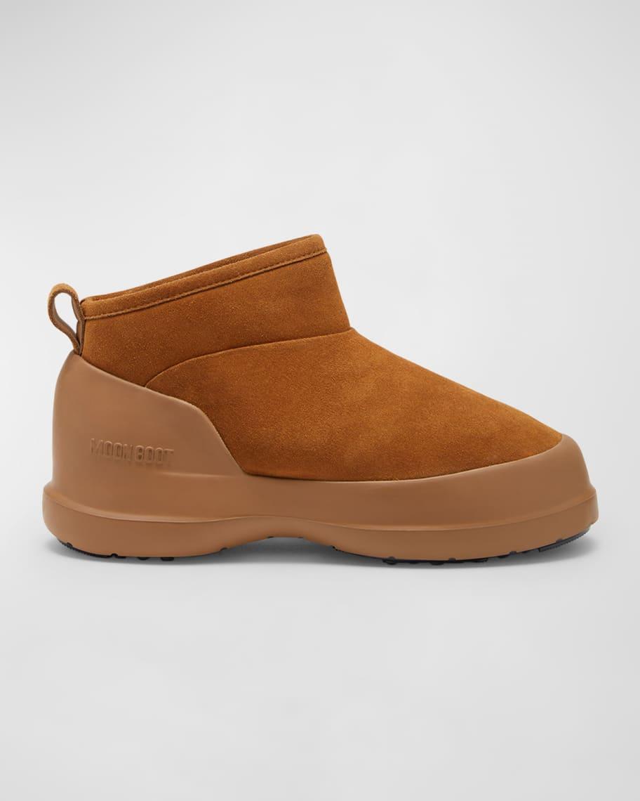 Luna Suede Cozy Ankle Booties Product Image