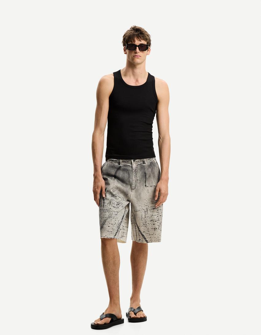 Skater Bermuda shorts Product Image