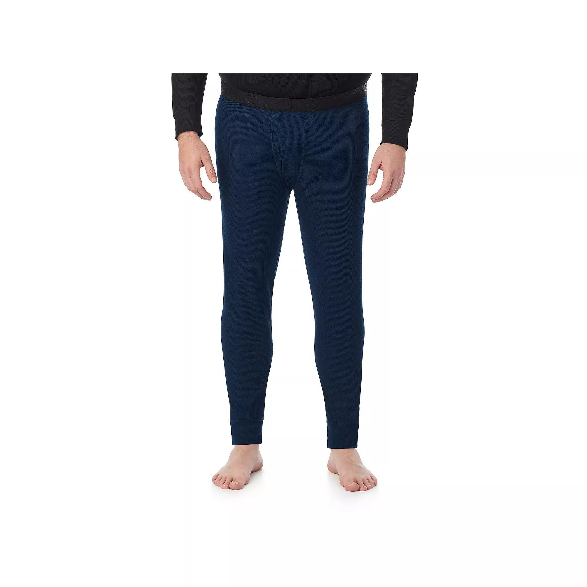 Big & Tall Cuddl Duds® Midweight Waffle Thermal Performance Base Layer Pant, Men's,  Product Image