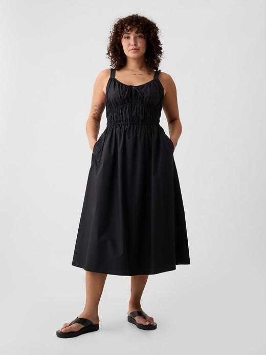 Smocked Midi Dress Product Image