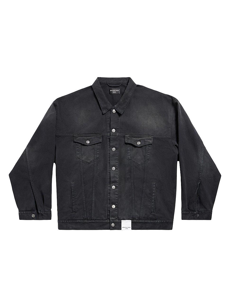 Mens Denim Button-Front Shirt Product Image