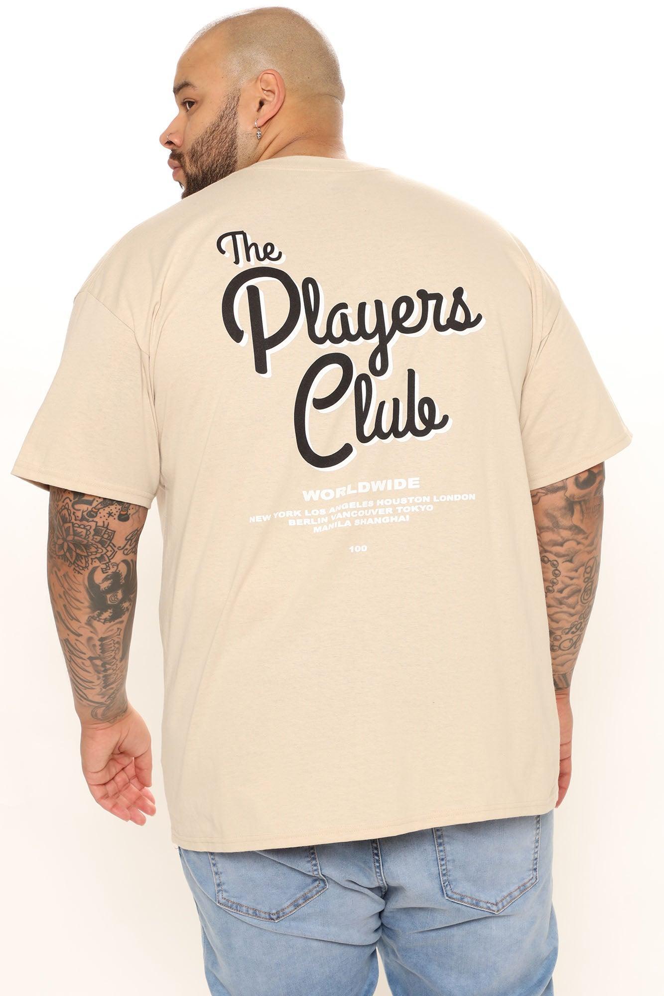The Players Club Short Sleeve Tee - Tan/Multi Product Image