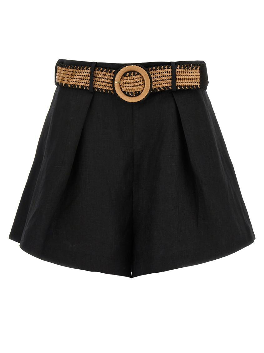 ZIMMERMANN Shorts In Black Product Image