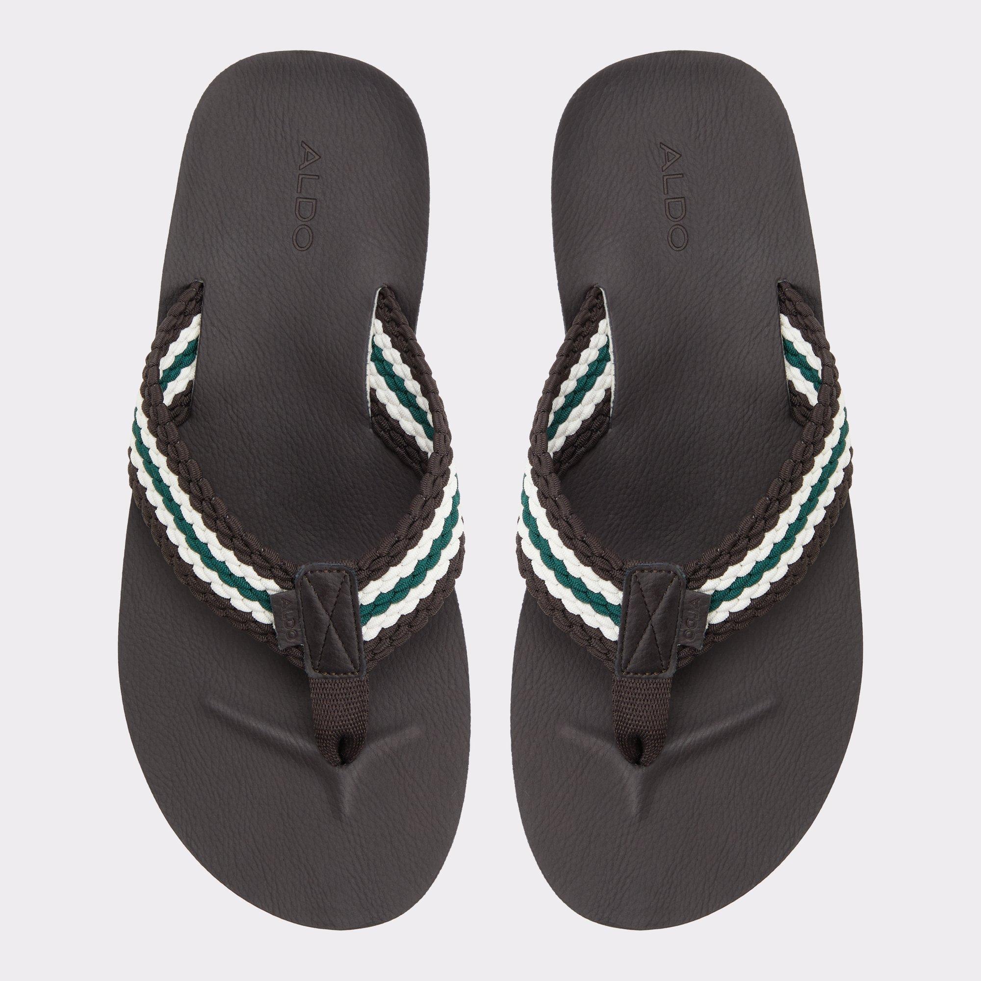 ALDO Adede - Men's Flip Flop Sandals - Brown, Size 14 Product Image