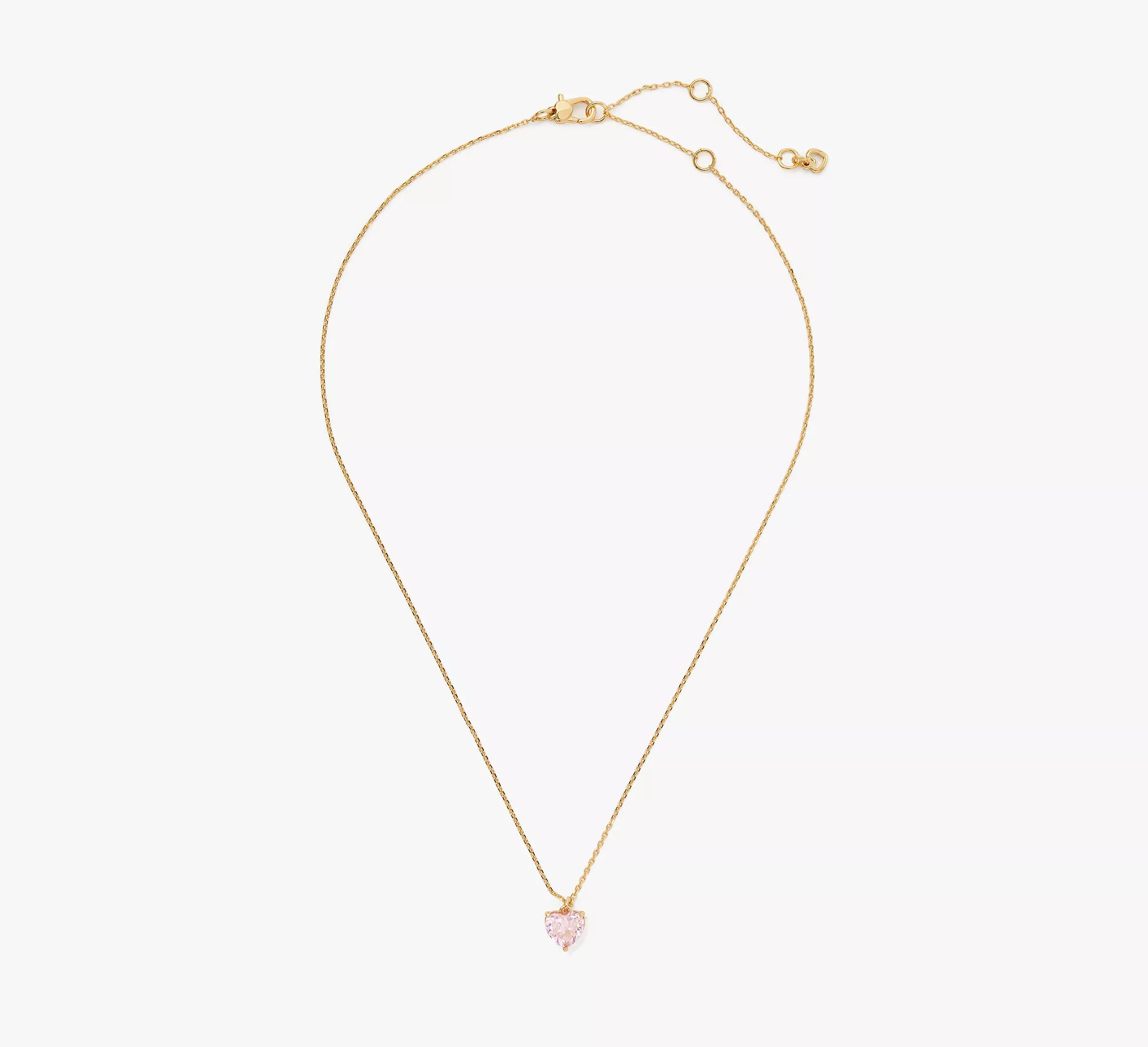 kate spade new york My Love April Birthstone Heart Pendant Necklace, 16-19 Product Image