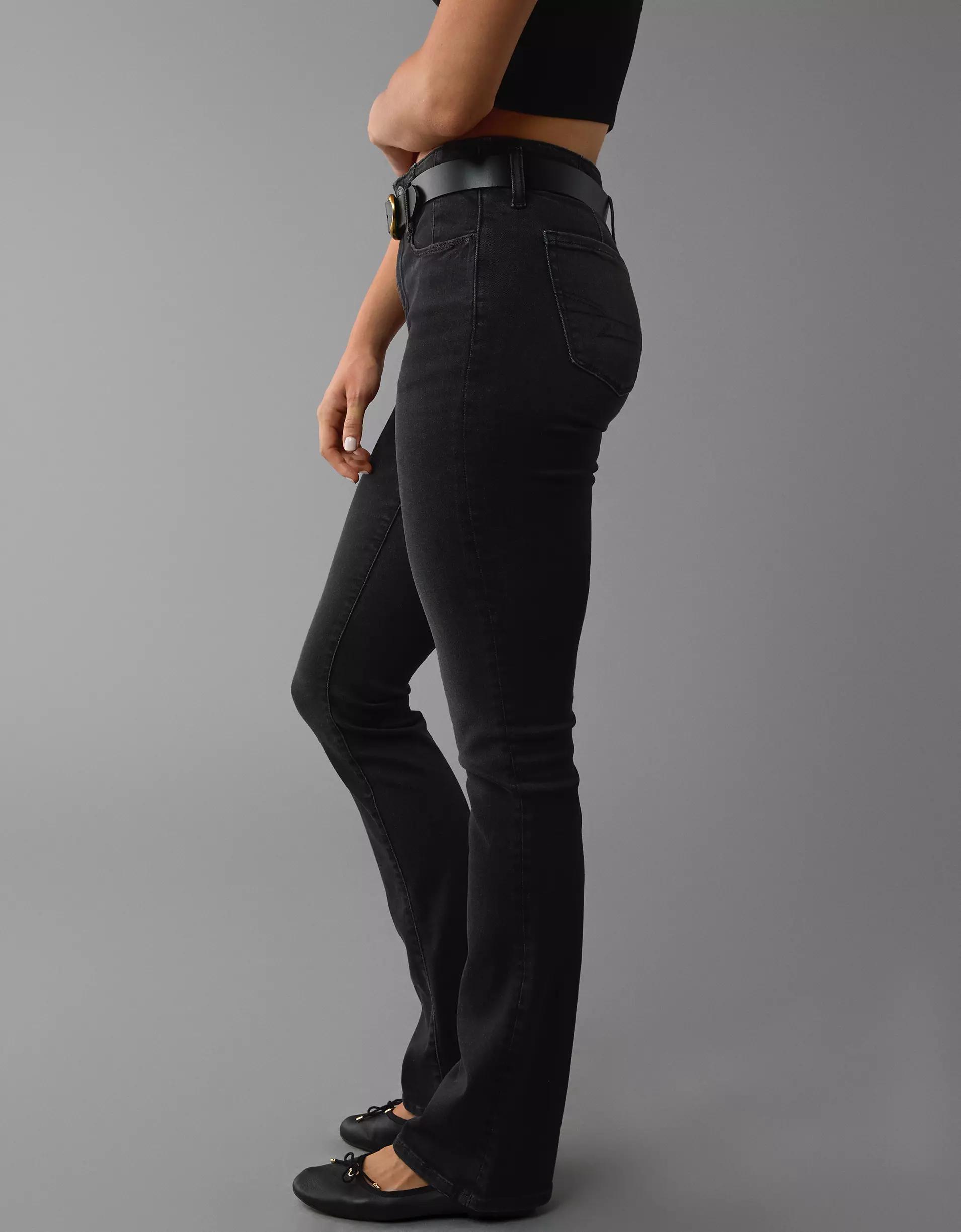 AE Next Level High-Waisted Skinny Kick Jean Product Image