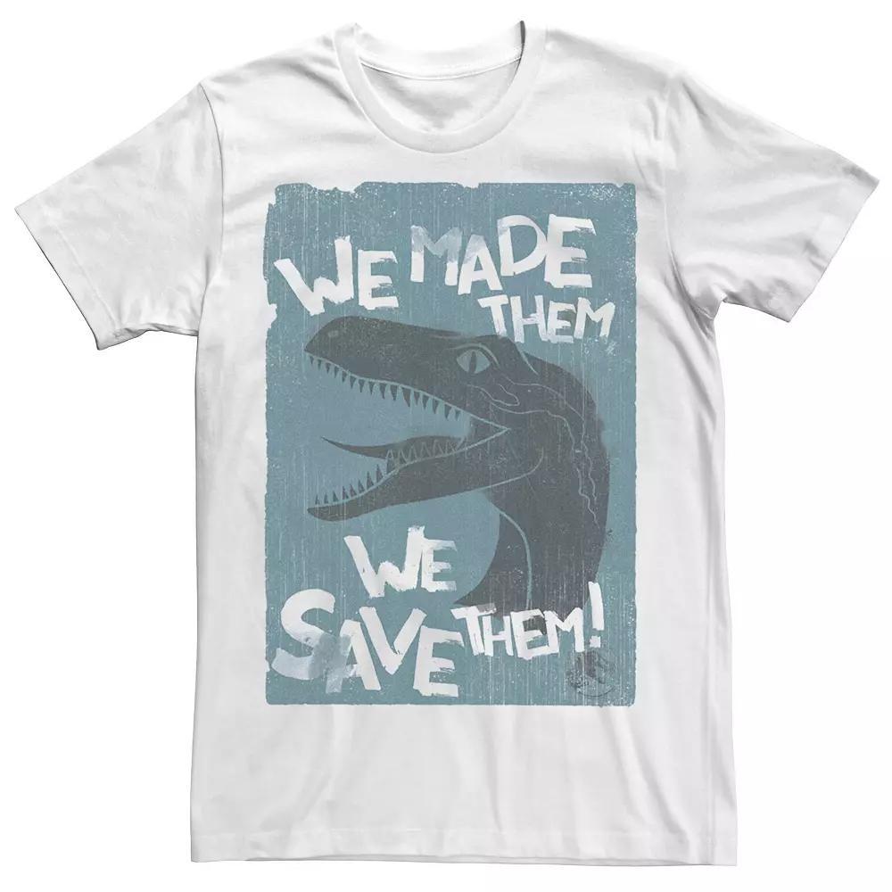 Men's Jurassic World 2 "We Made Them, We Save Them!" Tee,  Product Image