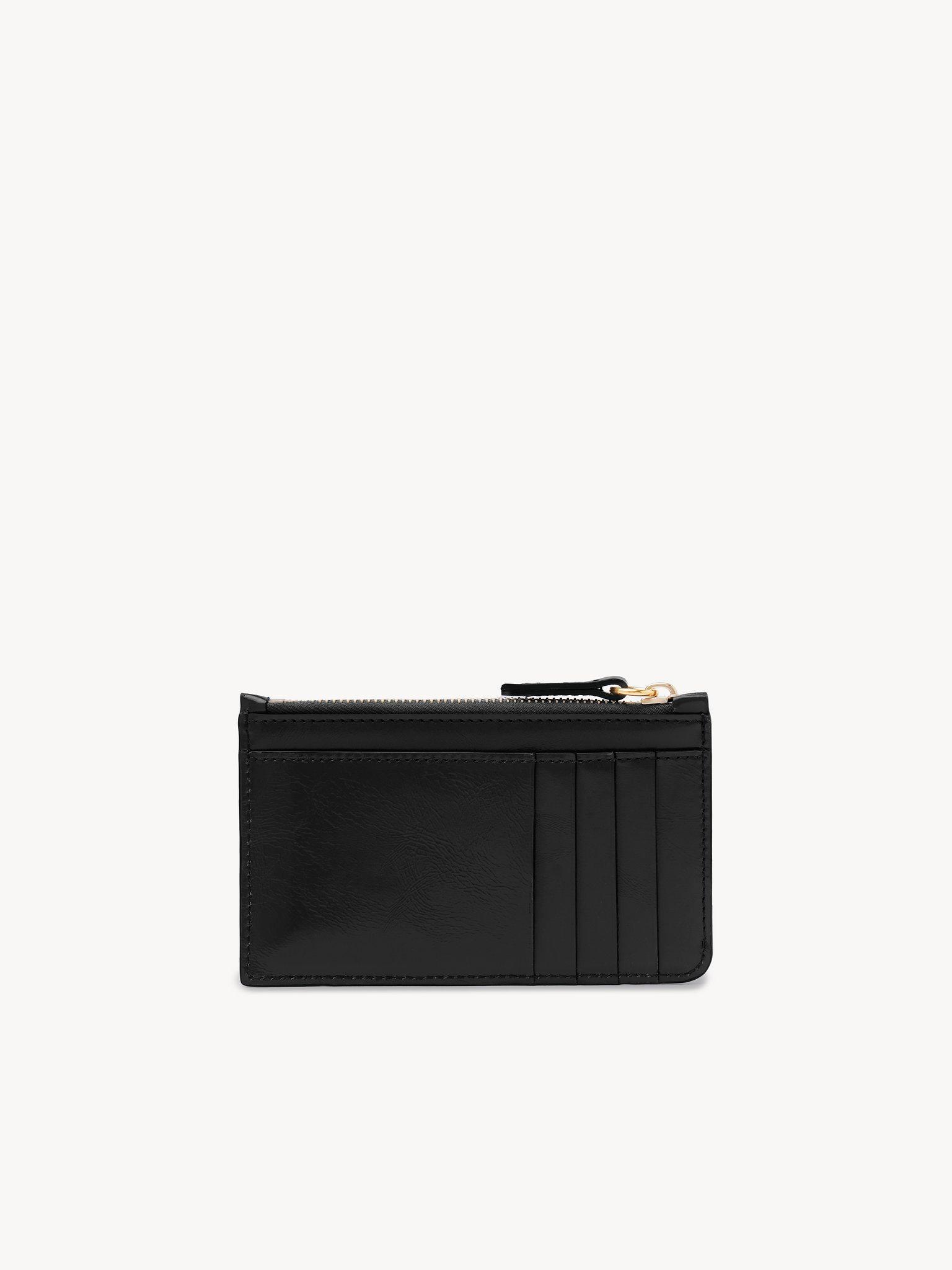 Small Chloé Iconic purse with card slots in shiny leather Product Image