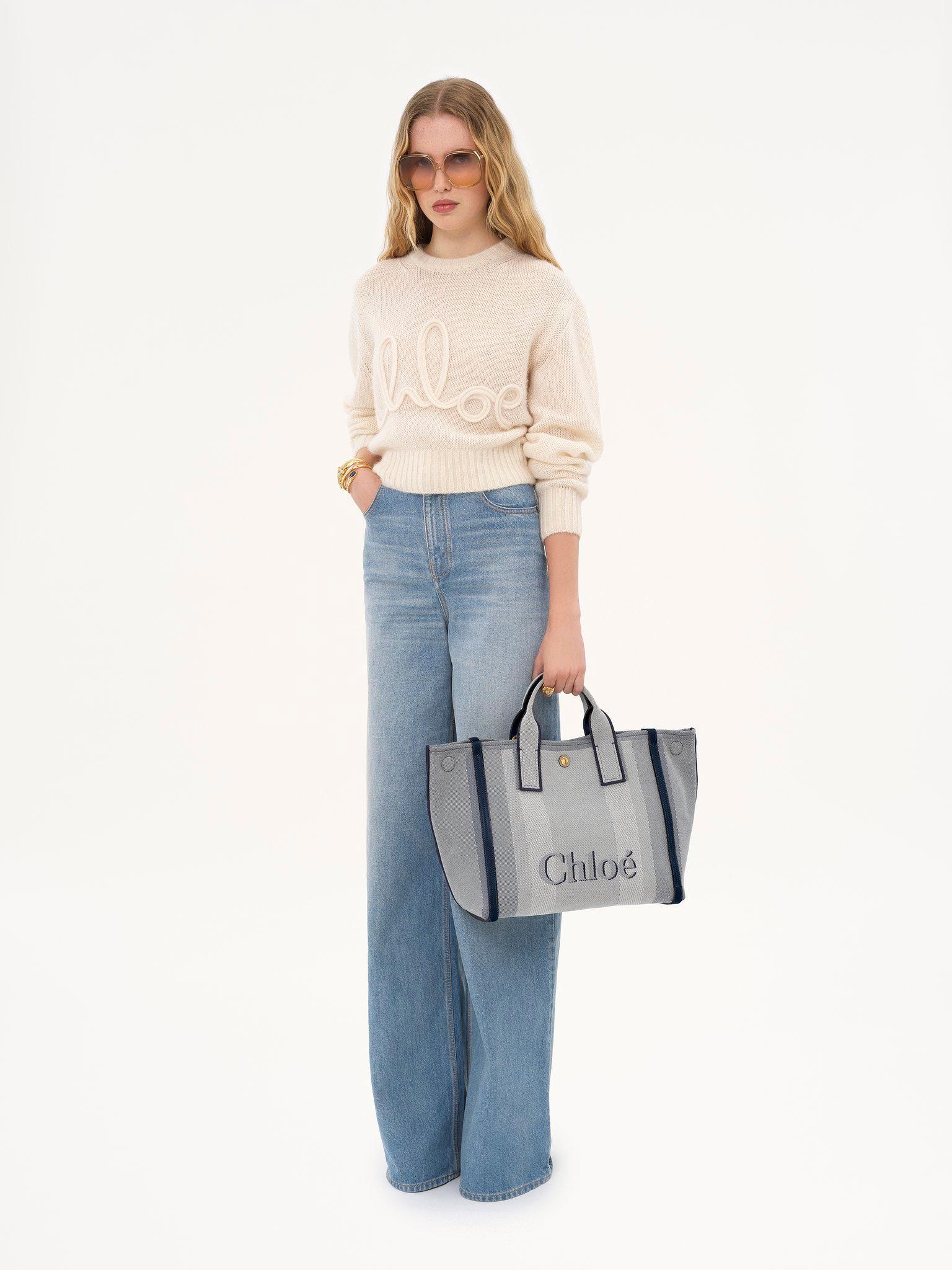 Chloé Carry tote bag in canvas Product Image