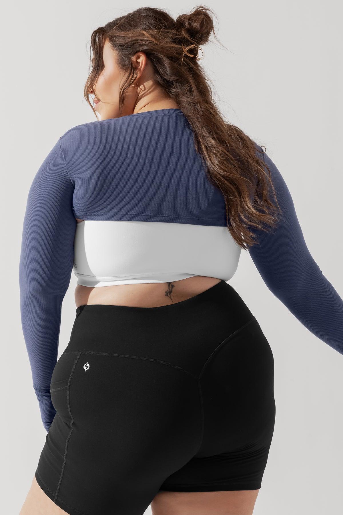 Relevé Ribbed Shrug - Nightshadow Blue Product Image