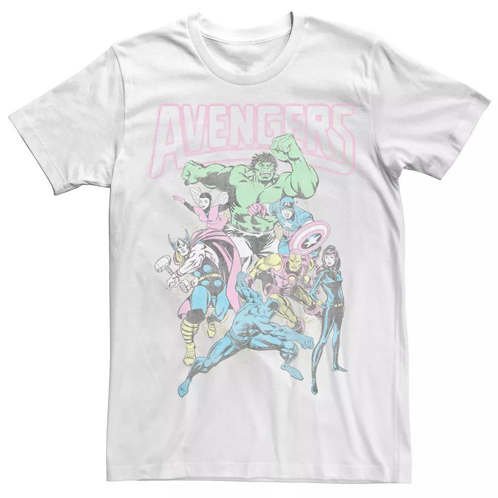 Men's Marvel Avengers Band Tee,  Product Image