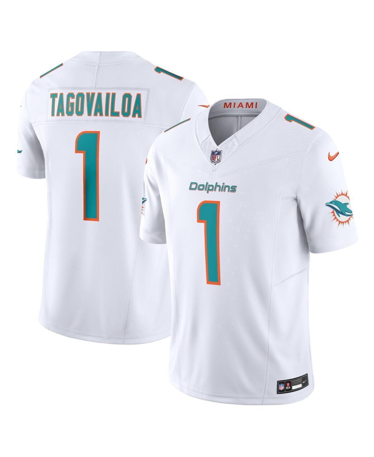 Men's Nike Tua Tagovailoa White Miami Dolphins Vapor F.U.S.E. Limited Jersey, Size: 3XL Product Image