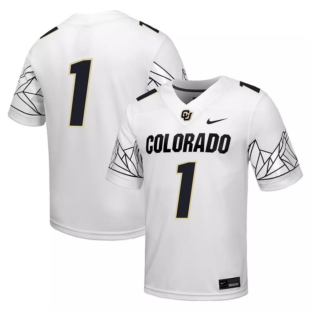 Colorado Nike Mens College Football Replica Jersey | P31811COLO-WHT Product Image