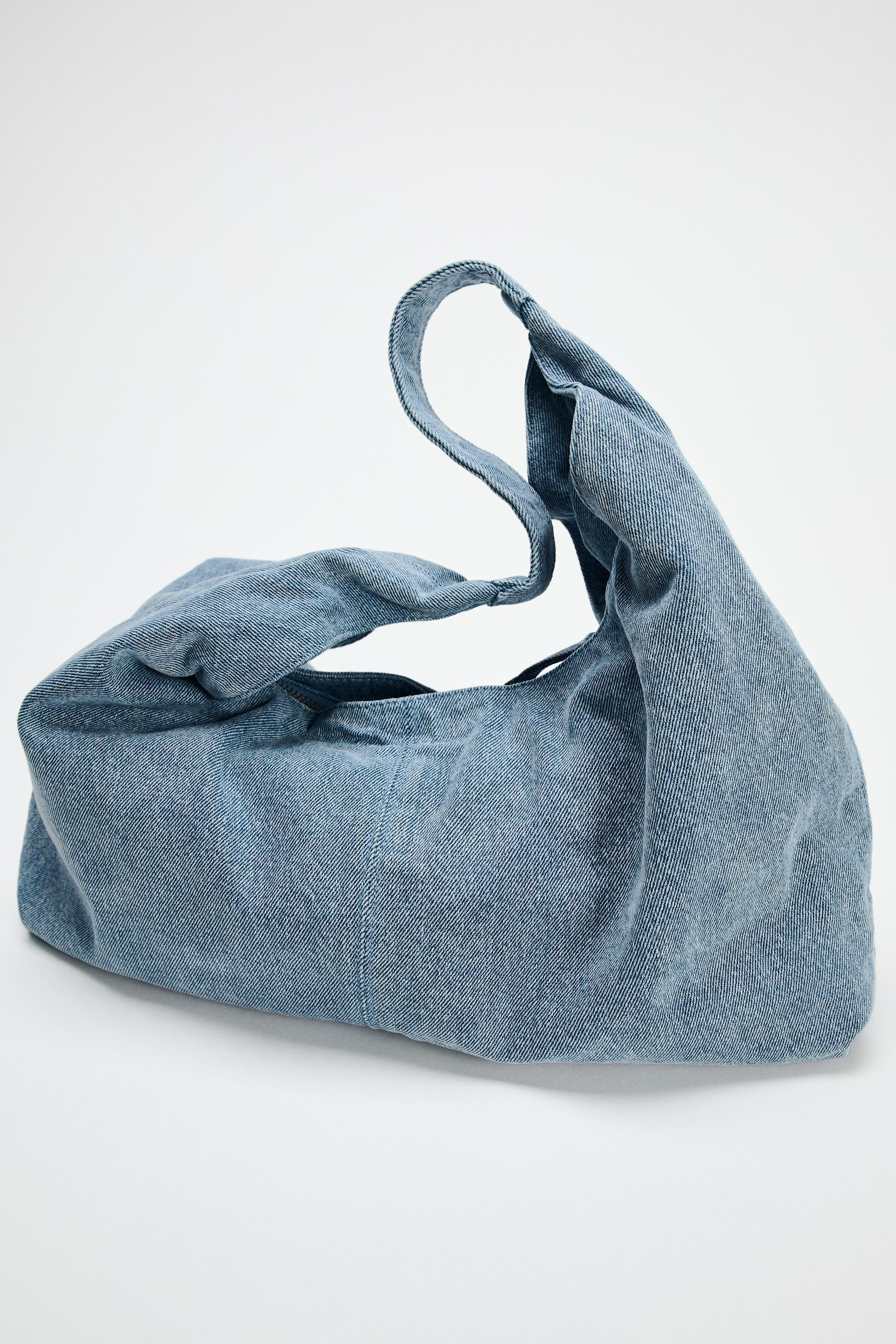 DENIM SHOULDER BAG Product Image