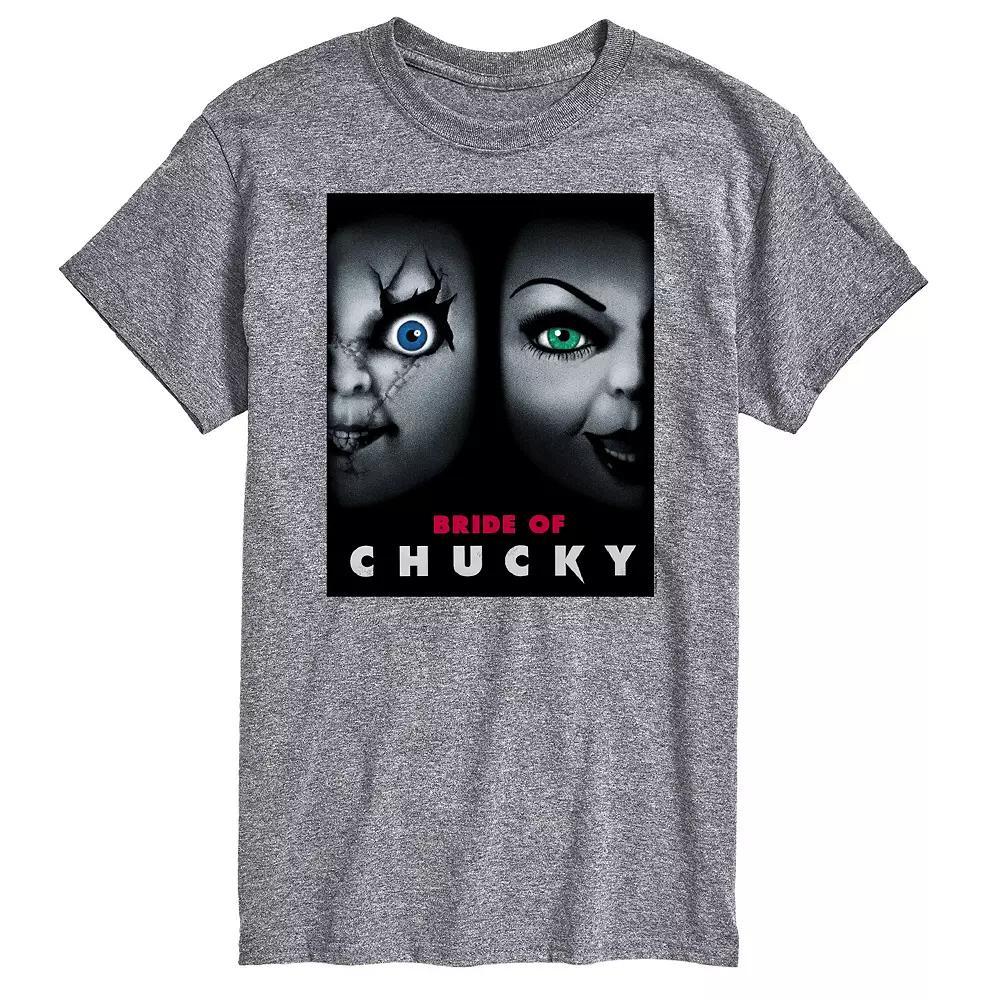 Big & Tall Chucky Bride Of Chucky Graphic Tee, Men's,  Product Image