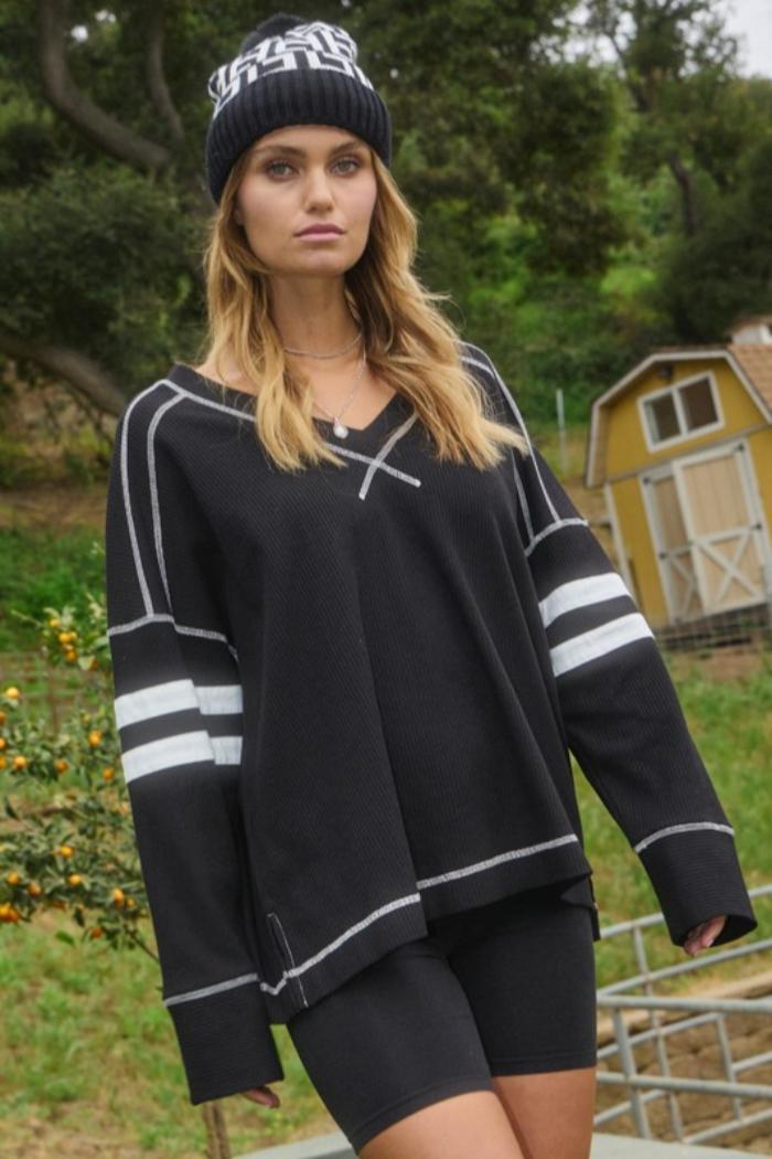 Thermal Knit Pullover Product Image