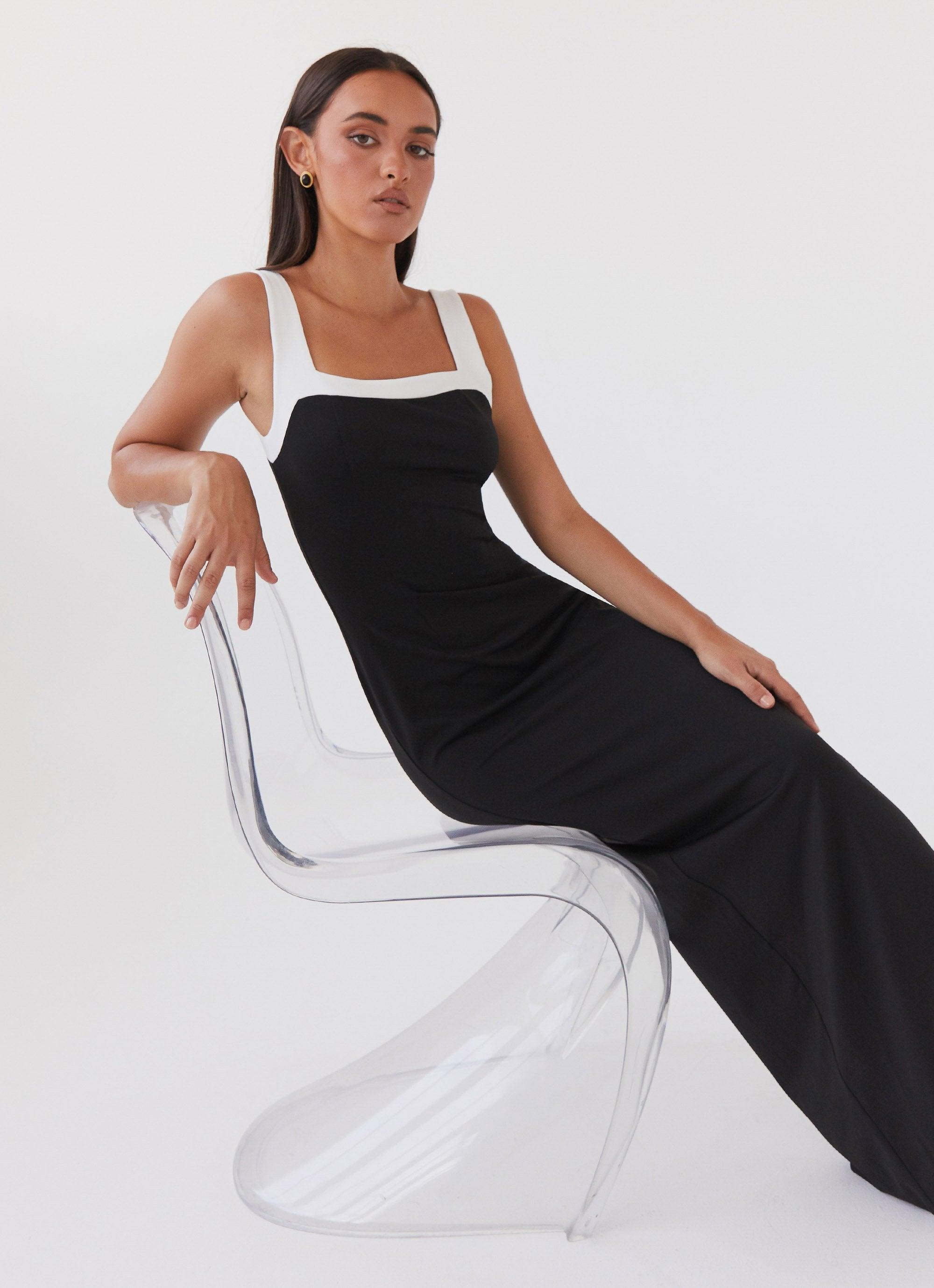 Ebonnie Maxi Dress - Black Product Image