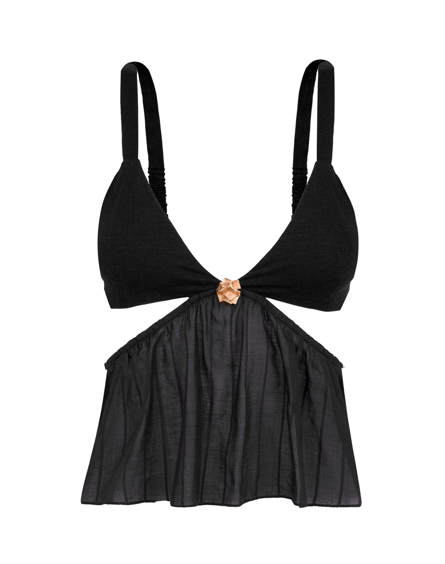 Alice Halter Top - Black Product Image