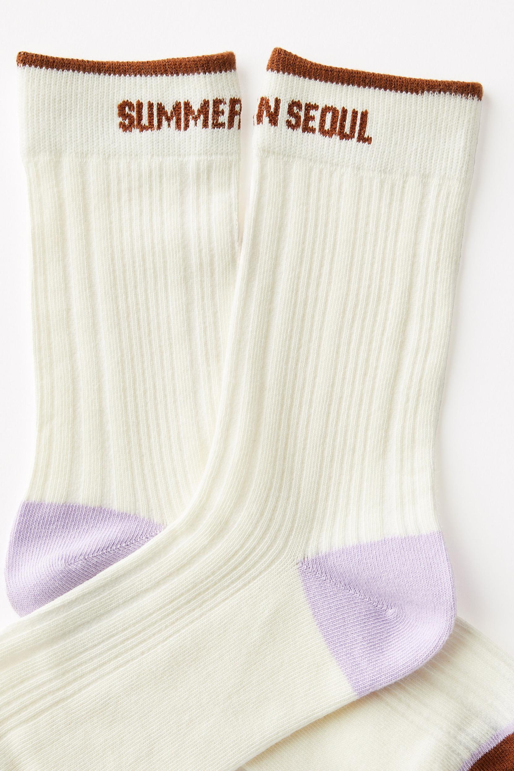 Graphic Crew Sock Product Image