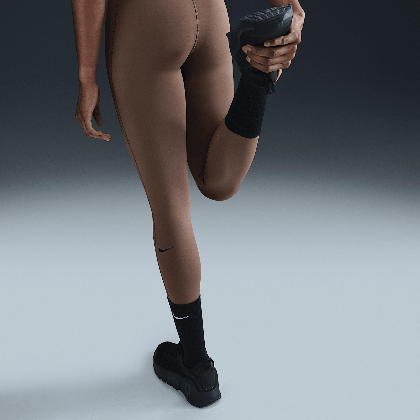 Nike Women's Universa High-Waisted 7/8 Leggings with No Front Seam Product Image