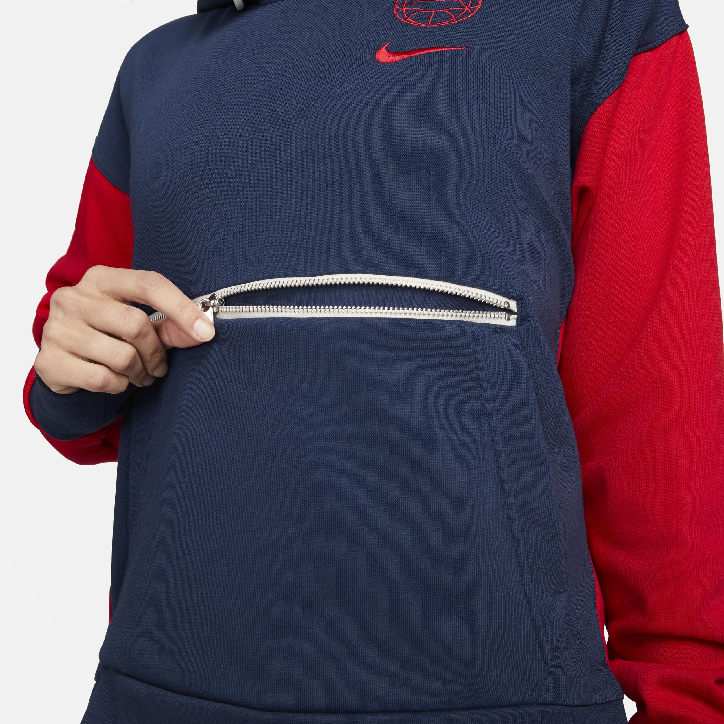 Womens Nike Navy Paris Saint-Germain Standard Issue Pullover Hoodie Psg Blue Product Image