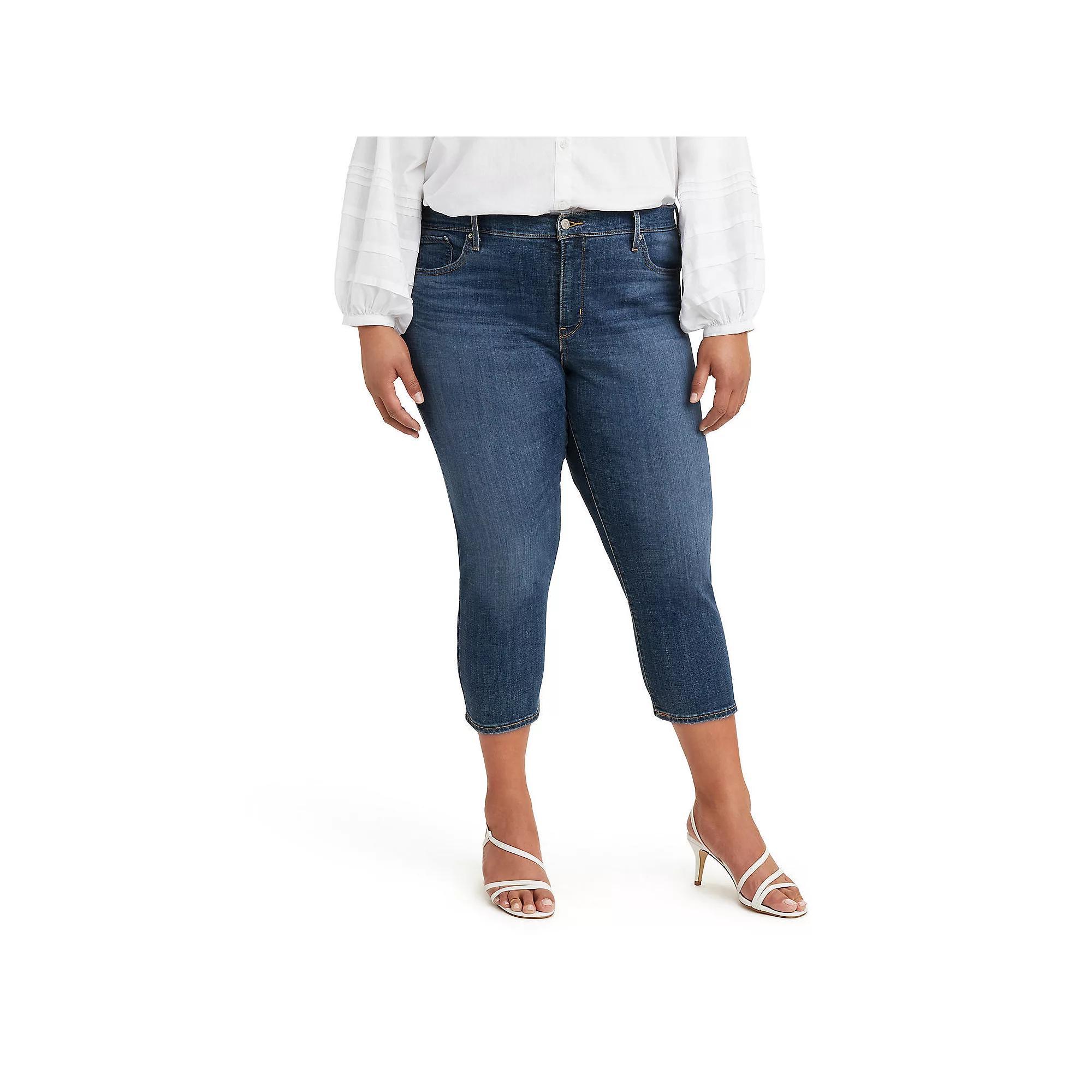 Plus Size Levis 311 Shaping Capris, Womens Product Image