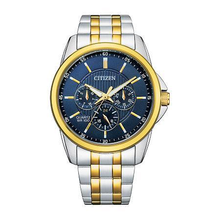 Citizen Mens Two-Tone Stainless Steel Bracelet Chronograph Watch - AG8348-56L Two Tone Product Image