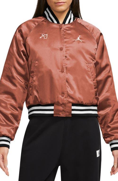 Jordan Womens Jordan Varsity Jacket - Womens Dusty Peach Product Image