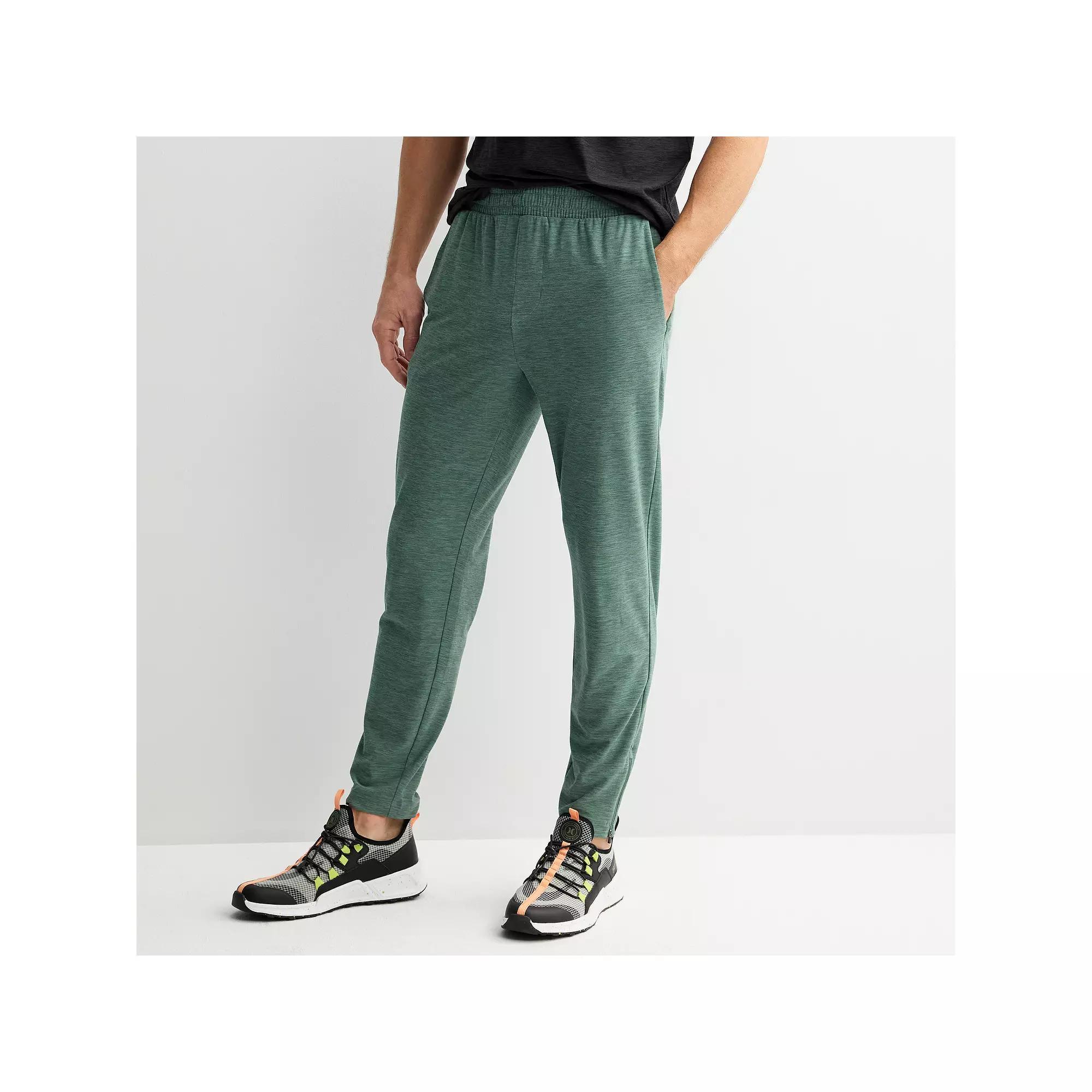 Men's FLX Tapered Zip Wander Joggers, Size: Medium, Aspen Gray Product Image