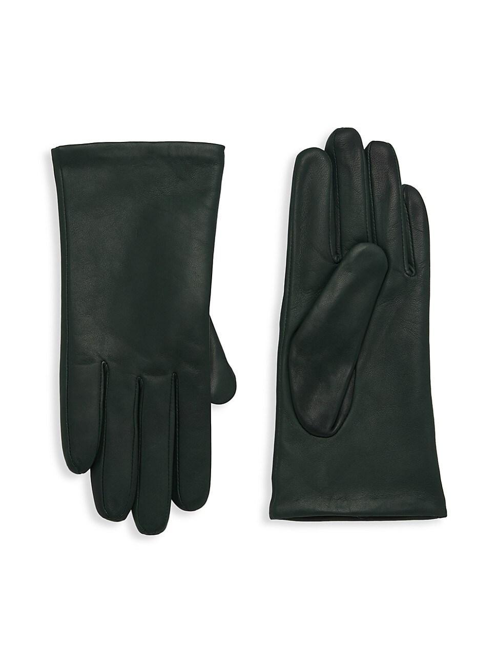 Classic Nappa Leather & Cashmere Gloves Product Image