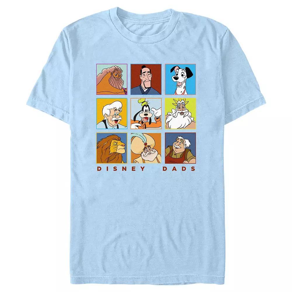 Disney's Multi-Franchise Disney Dads Men's Graphic Tee, Size: Medium, Light Blue Product Image