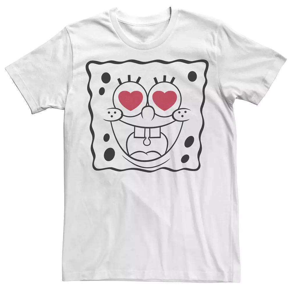 Men's Nickelodeon SpongeBob SquarePants Heart Eyes Graphic Tee,  Product Image