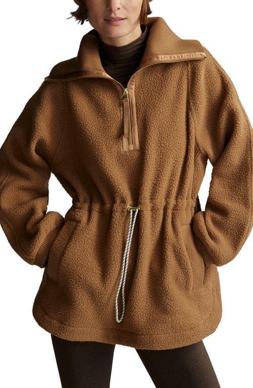 Womens Parnel Fleece Half-Zip Sweater Product Image