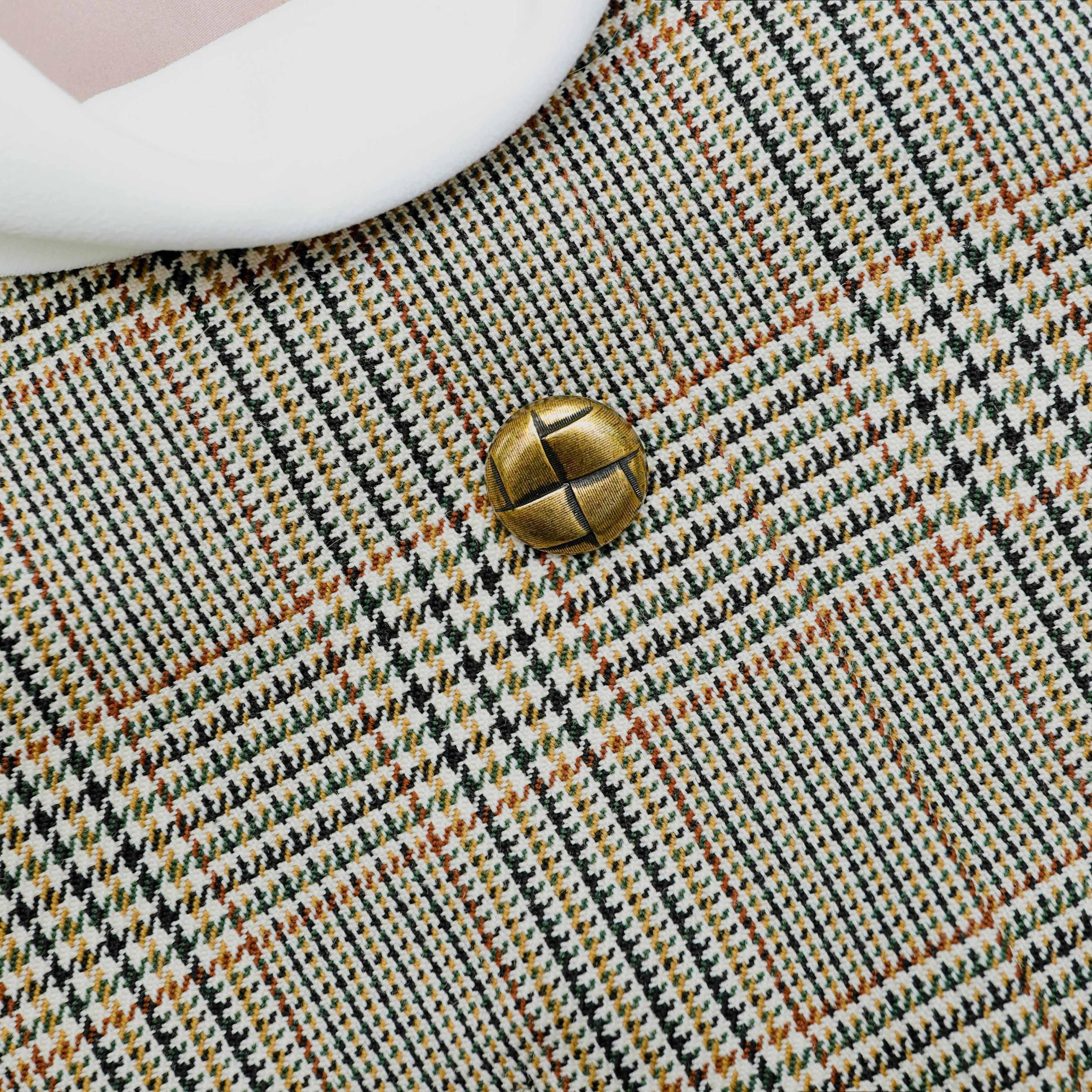 Check Wool Mini Dress Product Image