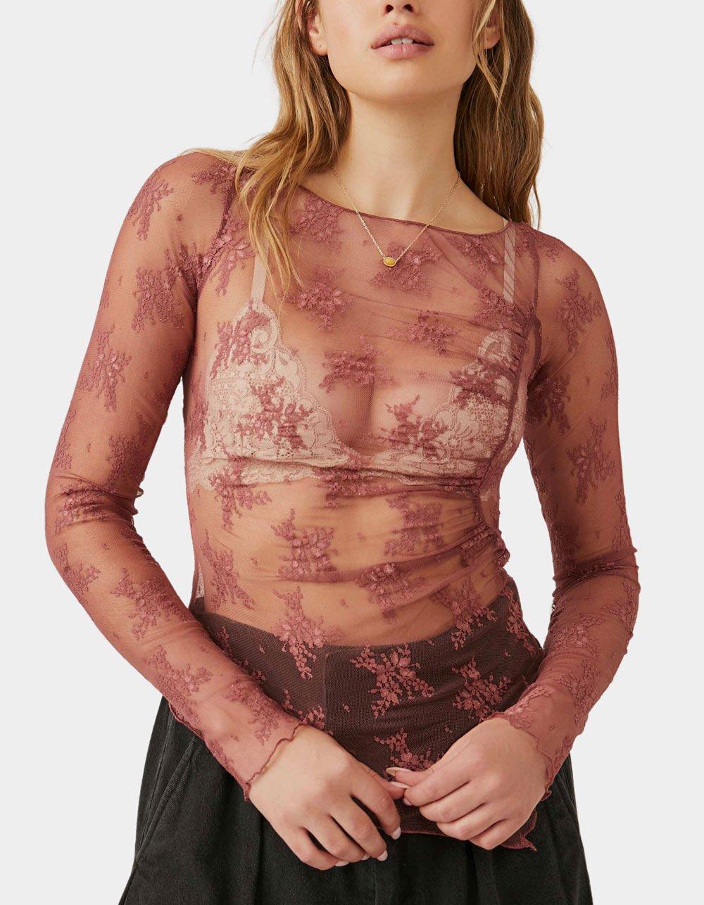 FREE PEOPLE Full Bloom Womens Layering Top Product Image