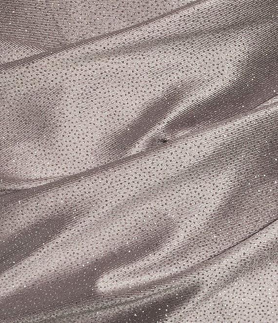 Honey and Rosie Square Neck Glitter Wrap Dress Product Image