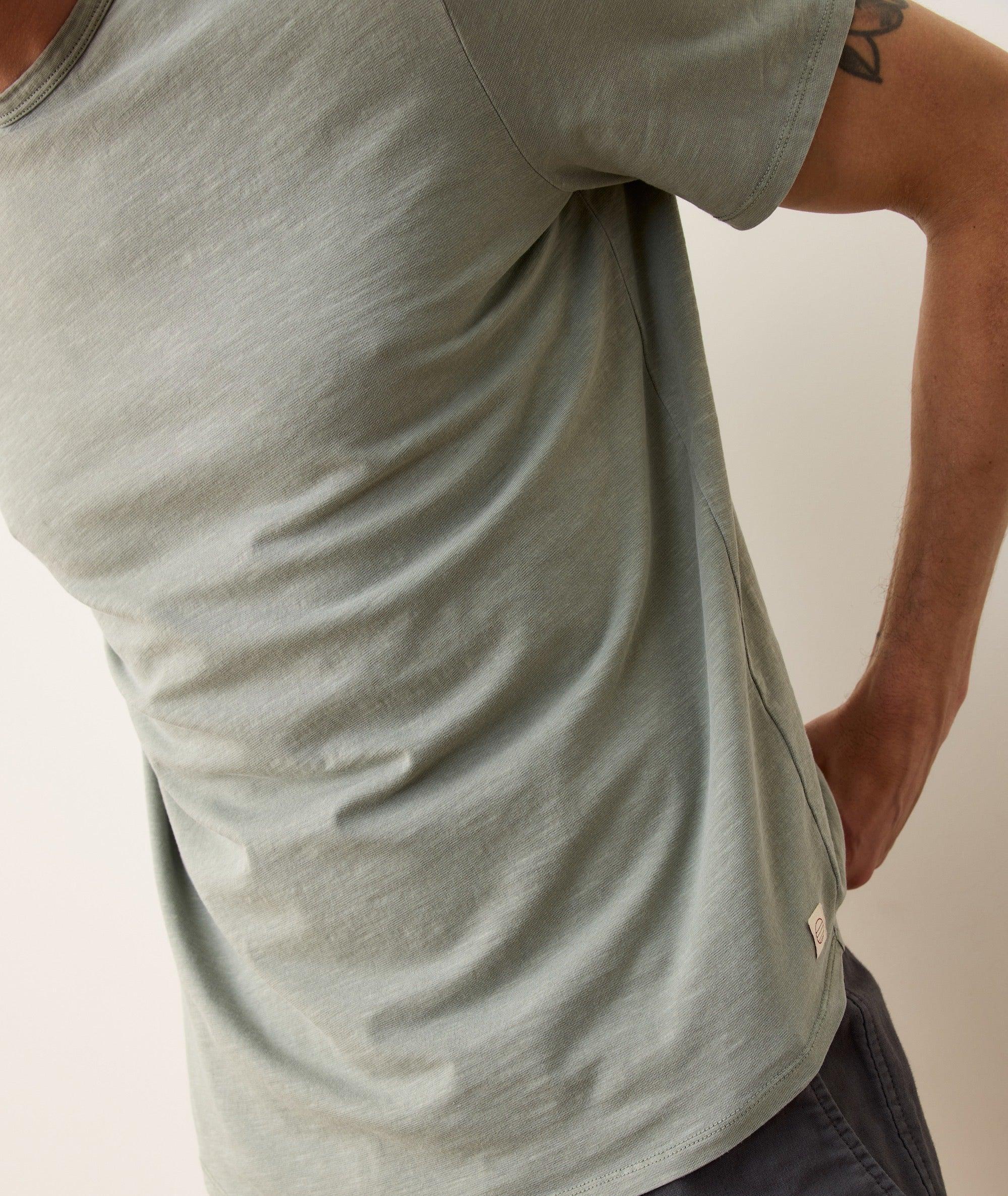 Saddle Hem Crew Tee Product Image