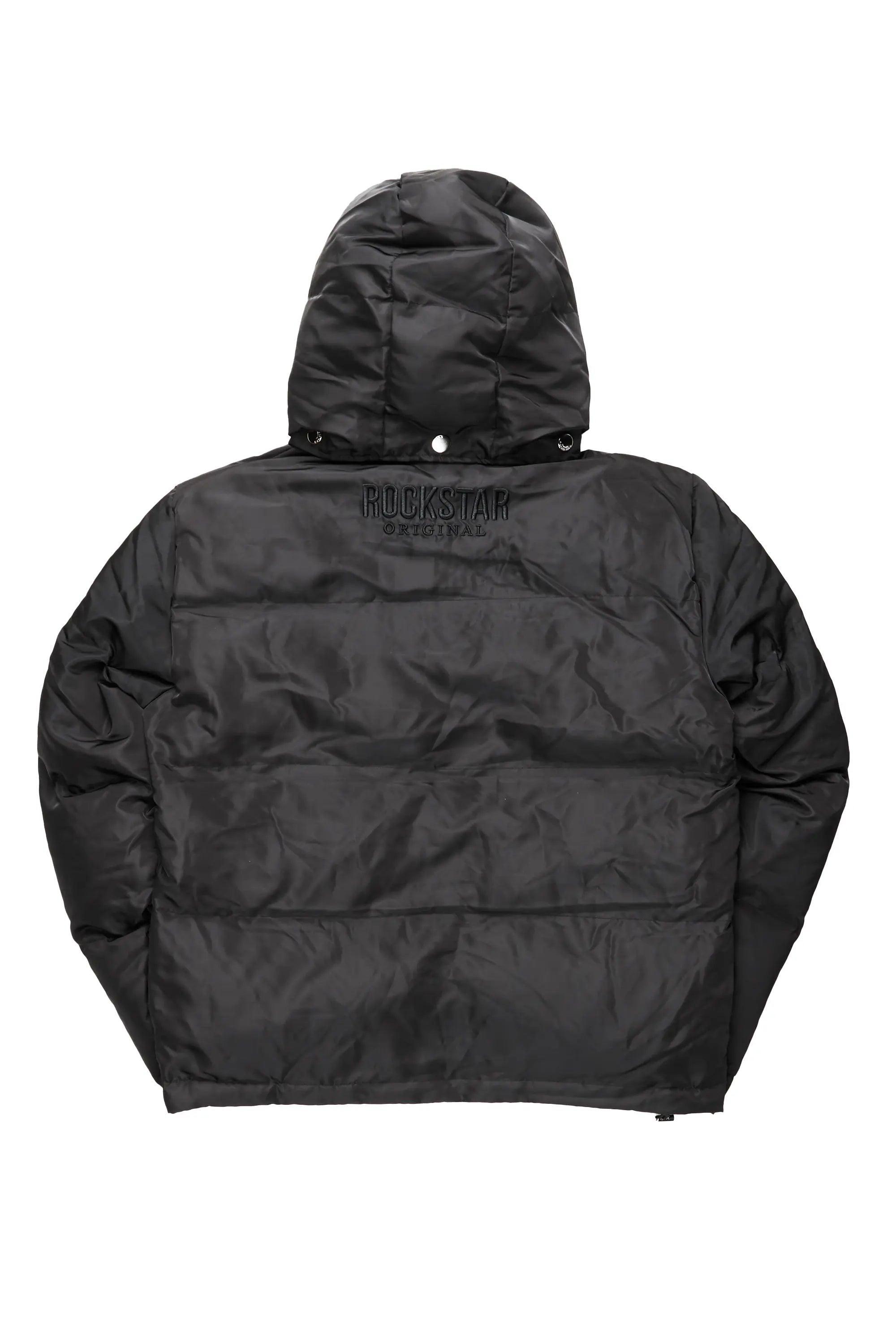 Brynn Black Puffer Jacket Male Product Image